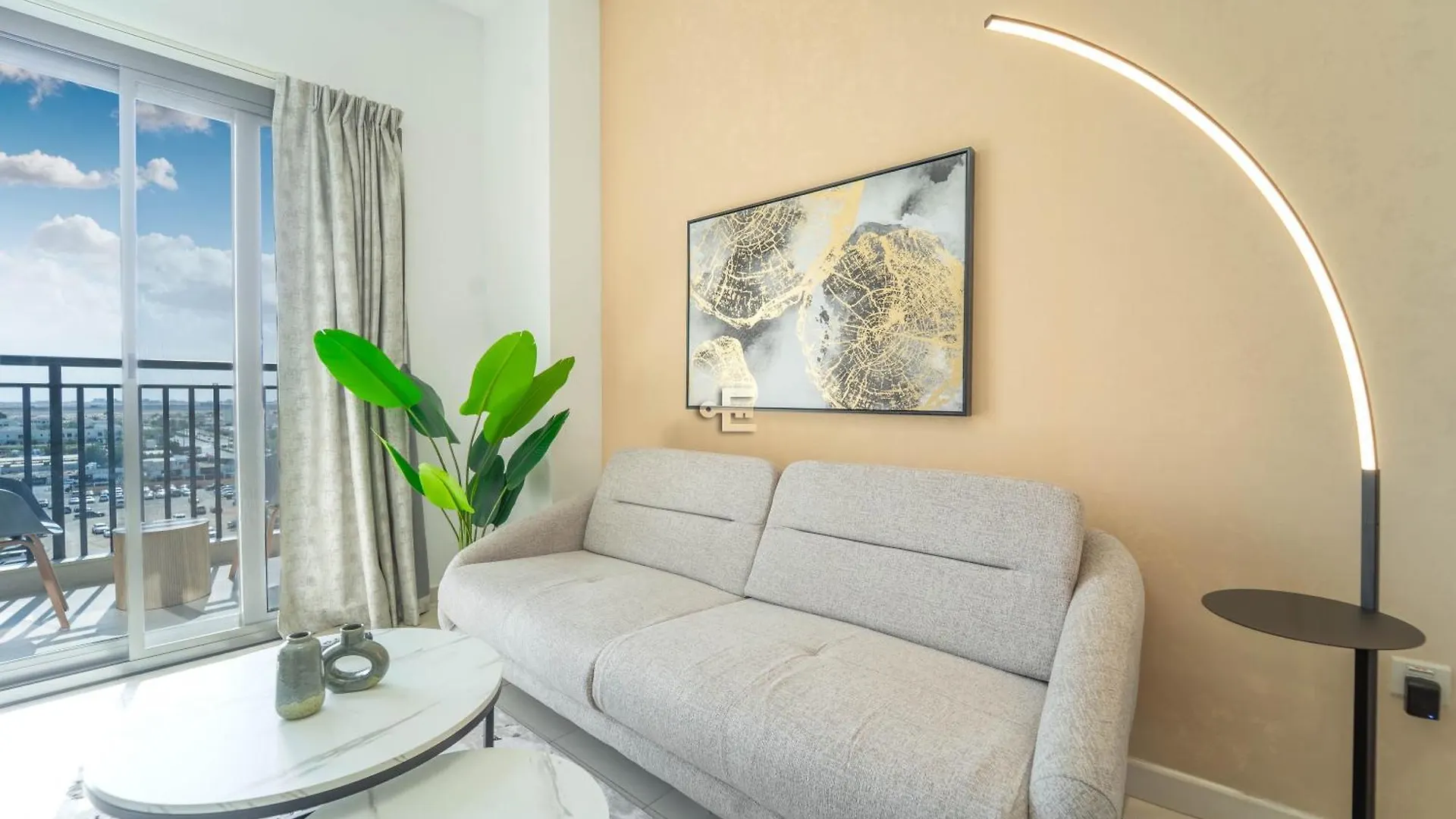 Modern Minimalist 1Br Hayat Blvd Prime Spot Apartment Dubai United Arab Emirates